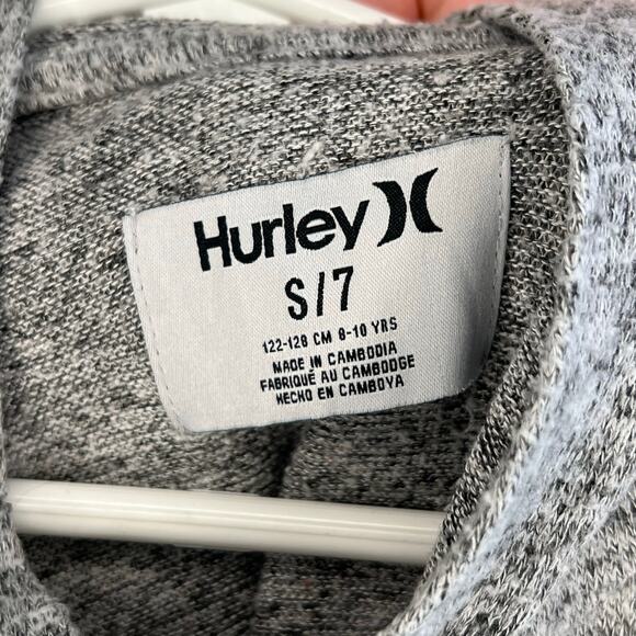 Girls' Hurley soft & light Hacci knit pullover hoodie Size Small (7) - Picture 5 of 6